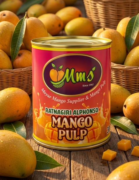 Ratnagiri Alphonso mango pulp